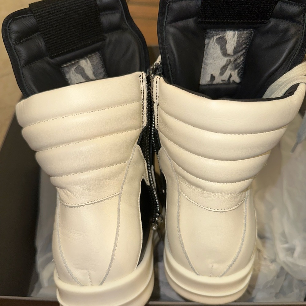 Rick Owen’s Geo Basket Sneakers - Picture 4 of 8